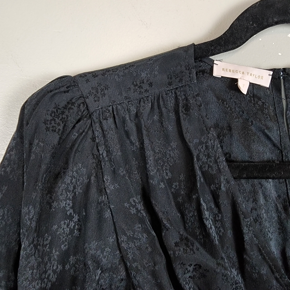 Rebecca Taylor silk floral jumpsuit, size 2, nwot